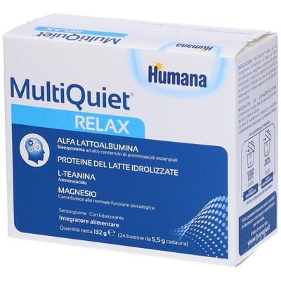 Humana MultiQuiet RELAX 132 g Polvere per soluzione orale