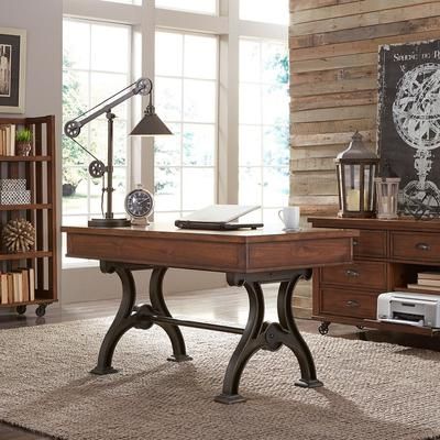 4 Piece Desk Set - Liberty Furniture 411-HO-4DS