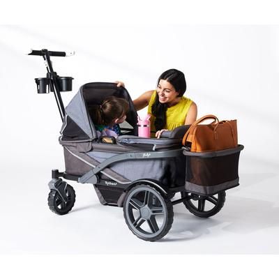 Gladly Family Anthem4 ICS All-Terrain (4 Seater) Stroller Wagon - Graphite