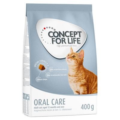 400g Oral Care Cats Concept for Life Dry Cat Food