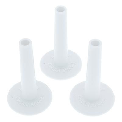 No Nuts Cymbal Sleeves 3 White