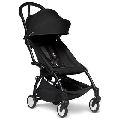 Babyzen YOYO2 Ultra Compact Complete 6+ Stroller with Bassinet - Black/Black