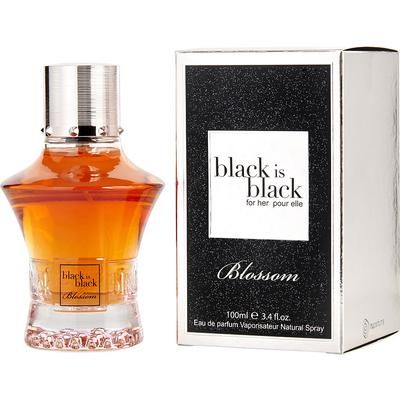 Black is Black Blossom by Nu Parfums for Women 3.4 oz Eau De Parfum for Women