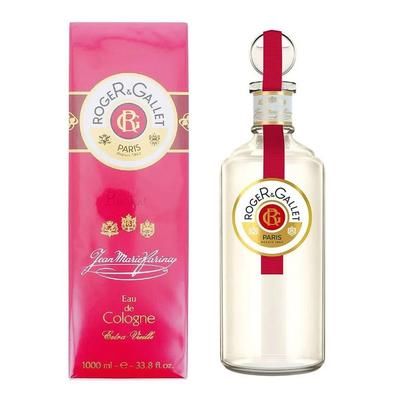 Jean Marie Farina 33.8 oz Eau De Cologne by Roger and Gallet 33.8 oz Eau De Cologne for Unisex