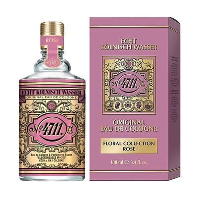4711 Floral Collection Rose by Muelhens for Unisex 3.4 oz Eau De Cologne for Unisex