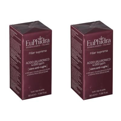 EuPhidra Filler Suprema Acido Jaluronico 4.000 ppm 2x30 ml Concentrato