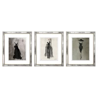 Fashion Charcoals Giclee Prints - Print III - Frontgate