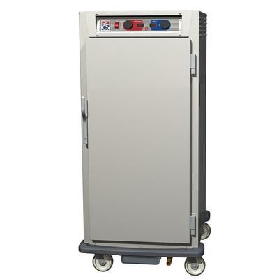 Metro C597-SFS-U 3/4 Height Insulated Mobile Heated Cabinet w/ 13 Pan Capacity, 120v, Stainless Steel, Solid Door