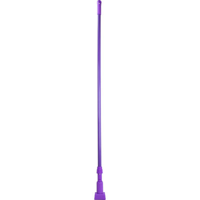 Carlisle 369475EC68 60" Mop Handle - Jaw Style, Fiberglass, Purple