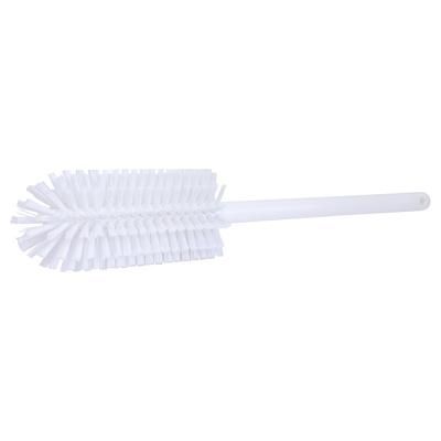 Carlisle 40001EC02 16" Pint Bottle Brush w/ White Poly Bristles - Plastic Handle, White