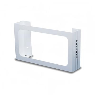 Detecto GH3 Universal Glove/Tissue Holder w/ 3 Box Capacity, Stainless/White, Steel, Wall Mountable