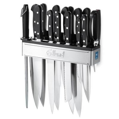 Edlund KR-698 Knife Rack w/ High Temp Insert: 5 French, 1 Cleaver, 4 Small, 1 Steel