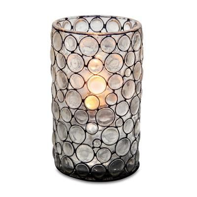 Sterno 80292 Gatsby Candle Lamp - 3 1/8"D x 4 19/20"H, Resin/Plastic, Clear, Case of 6