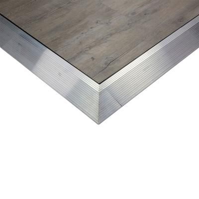 Forbes Industries 3244MTK1 Multilok 1 Portable Dance Floor Set - 21 ft x 24 ft, Plastic w/ Vinyl Finish