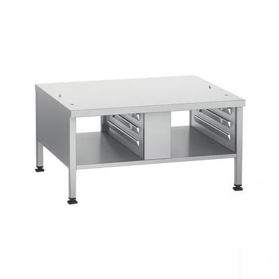 Rational 60.31.206 Low Stationary Equipment Stand for iCombi Half Size, Cabinet Base, Stainless Steel