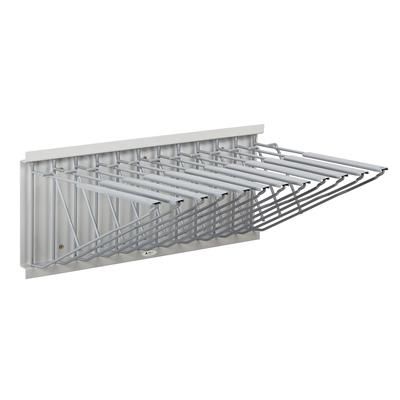 Alpine Industries ADI617 Wall Mount Blueprint Pivot Rack, Gray