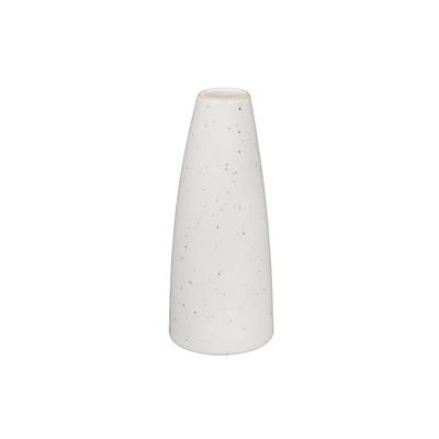 Churchill SWHSSBV1 5" Stonecast Bud Vase - Ceramic, Barley White, Case of 6