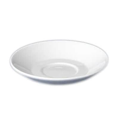 Churchill WHCLSS1 5 1/2" Round Cafe Saucer - Ceramic, White