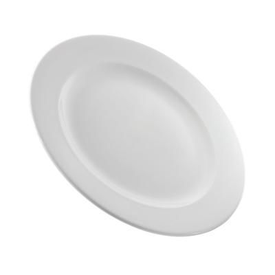 Churchill WHCP581 10 5/8" Round Classic Plate - Ceramic, White