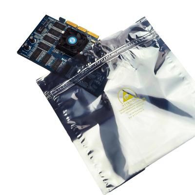 LK Packaging SSR0608 StratoGrey Seal Top Static Shielding Bag - 8"L x 6"W, Gray