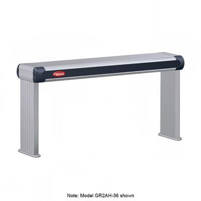 Hatco GR2A-36 120 39 1/2" Standard Watt Strip Warmer - Single Rod, Remote Control Required, 120v, Silver
