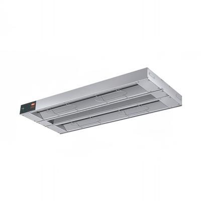 Hatco GRA-36D3 120 36" Standard Watts Infrared Strip Warmer - Double Rod, 1 Built In Toggle Control, 120v, Silver (Cord & Plug Not Included)