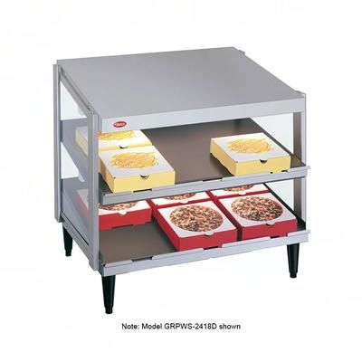 Hatco GRPWS-3624D 36" Heated Pizza Merchandiser w/ 2 Levels, 120v, 1800 W, Stainless Steel