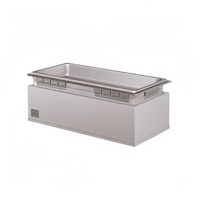 Hatco HWBI-FULD 120 Drop-In Hot Food Well w/ 1 Full Size Pan Capacity, 120v, Insulated, Drain, Stainless Steel