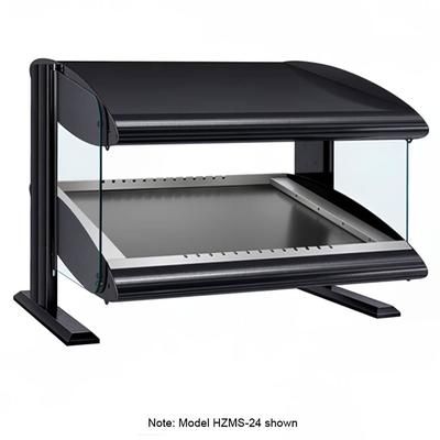 Hatco HZMS-54 57 9/10" Self Service Countertop Heated Display Shelf - 1 Shelf, 120v, Black