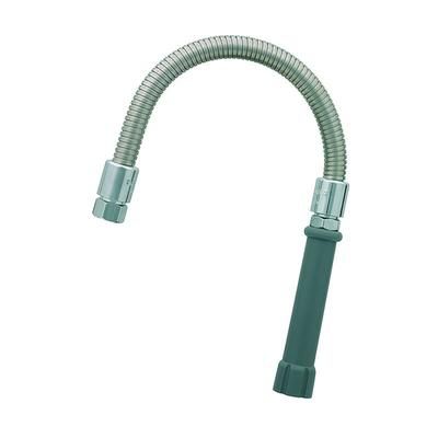 T&S B-0020-H Hose, 20 in, Flexible SS, For Prerinse Over Head Swivel Goosenecks, Stainless Steel