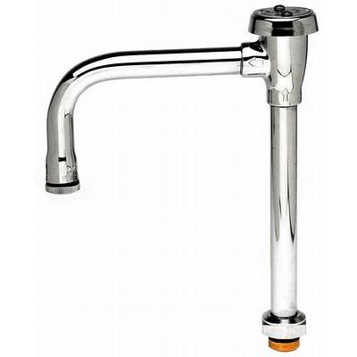 T&S B-0407-02 Swivel Vacuum Breaker Gooseneck, 9 1/4"High, 5 3/4"Long, Chrome