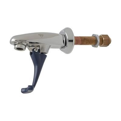 T&S B-1202 Push Back Glass Filler Faucet, Wall Mounted, Adjustable Flange