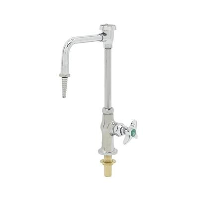 T&S BL-5705-08 Deck Mount Single Temperature Lab Faucet w/ 6" Swivel/Rigid Vacuum Breaker Nozzle, Wall Mounted, Chrome