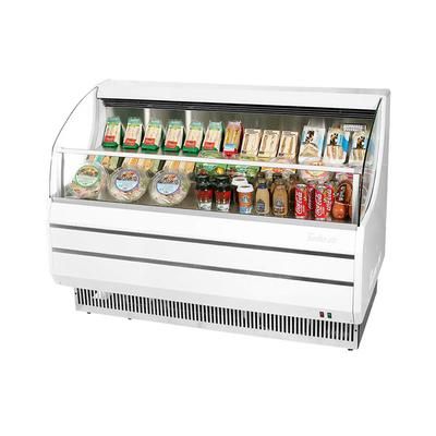 Turbo Air TOM-50SW-N 50 3/4" Horizontal Open Air Cooler w/ 3 Levels, 115v, White