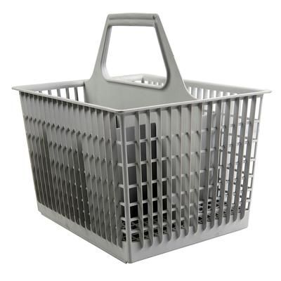 Jackson 07320-100-08-01 6 Compartment Flatware Basket for Model 10 - Plastic, Gray