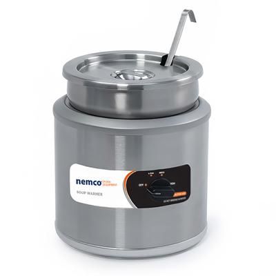 Nemco 6103A-ICL 11 qt Countertop Soup Warmer w/ Thermostatic Controls, 120v, Stainless Steel