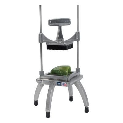 Nemco 56500-1 Chopper II w/ 4 1/4" Cutting Area, 1/4" Square Cut & Weighted Handle, Stainless Steel
