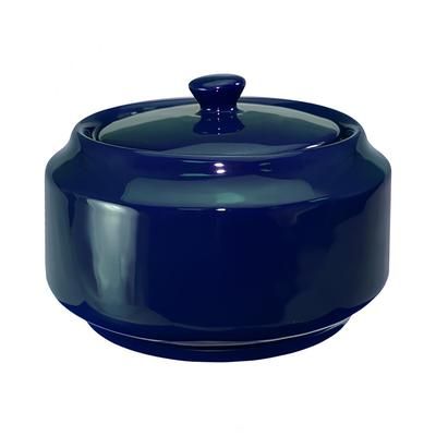 ITI CA-61-CB 14 oz Cancun Sugar Bowl - Ceramic, Cobalt Blue