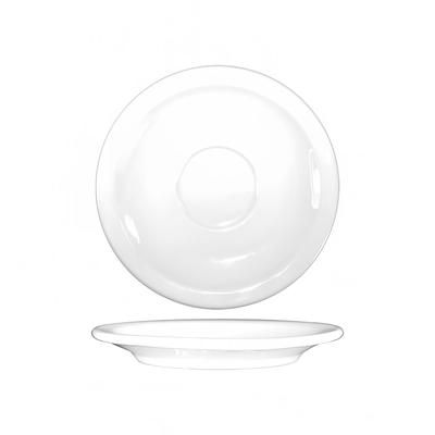 ITI DO-36 4 3/4" Round Dover A.D. Saucer - Porcelain, European White