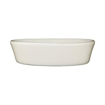 ITI OB-6 10-1/2 oz. Oval, Oven Baking Dish - Ceramic, American White