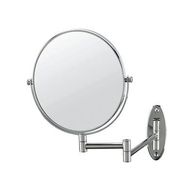 Conair Hospitality 41741W 8" Wall-Mount Mirror - Standard View & 5x Magnification, Polished Chrome
