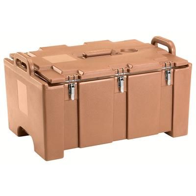 Cambro 100MPC157 Camcarriers Insulated Food Carrier - 40 qt w/ 1 Pan Capacity, Beige, Handles, 4-Hr. Hold Time