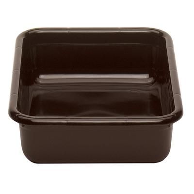 Cambro 1520CBPF131 Cambox Bus Box - 15 3/10" x 19 9/10" x 4 9/10", Dark Brown, Polyethylene