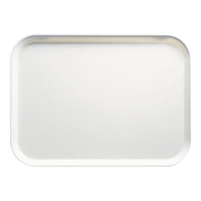 Cambro 1826148 Fiberglass Camtray Cafeteria Tray - 25 3/4"L x 17 4/5"W, White