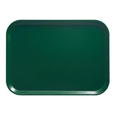 Cambro 57119 Fiberglass Camtray Cafeteria Tray - 6 9/10"L x 4 9/10"W, Sherwood Green