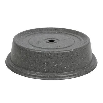 Cambro 68VS191 6 1/2" Versa Plate Cover - Granite Gray