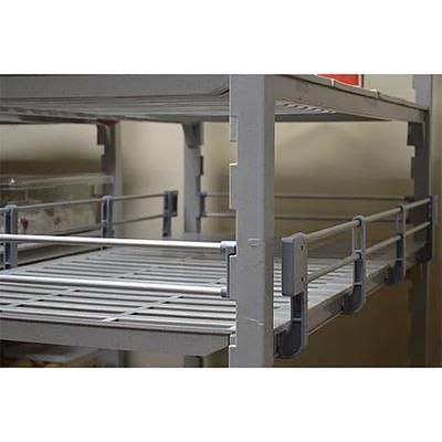 Cambro ESR1460151 Camshelving Elements Full Shelf Rail Kit - 60"L x 14"W x 4 1/4"H, Soft Gray, 4 Sided