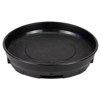 Cambro MDSCDB9 110 9 9/16" Camduction Base - Black