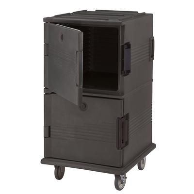 Cambro UPC1600HD110 Ultra Camcart Insulated Food Carrier w/ 24 Pan Capacity, Black, Heavy Duty Casters