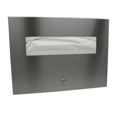 Bobrick B-301 Classic Series Recessed Seat Cover Dispenser, Wall Mounted, Stainless Steel